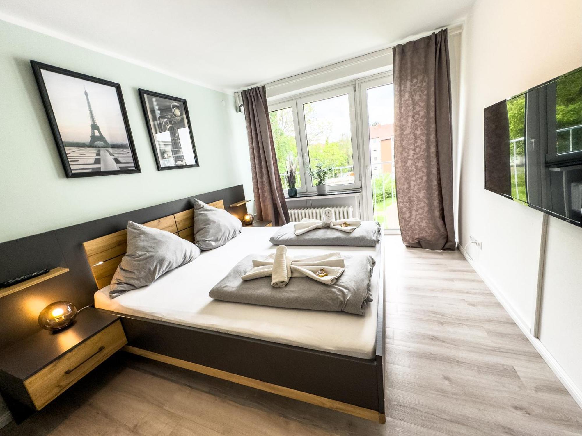 Apartment Fuer 3 Gaeste Mit Kostenlosen Parkplaetzen Und Lift 하노버 외부 사진