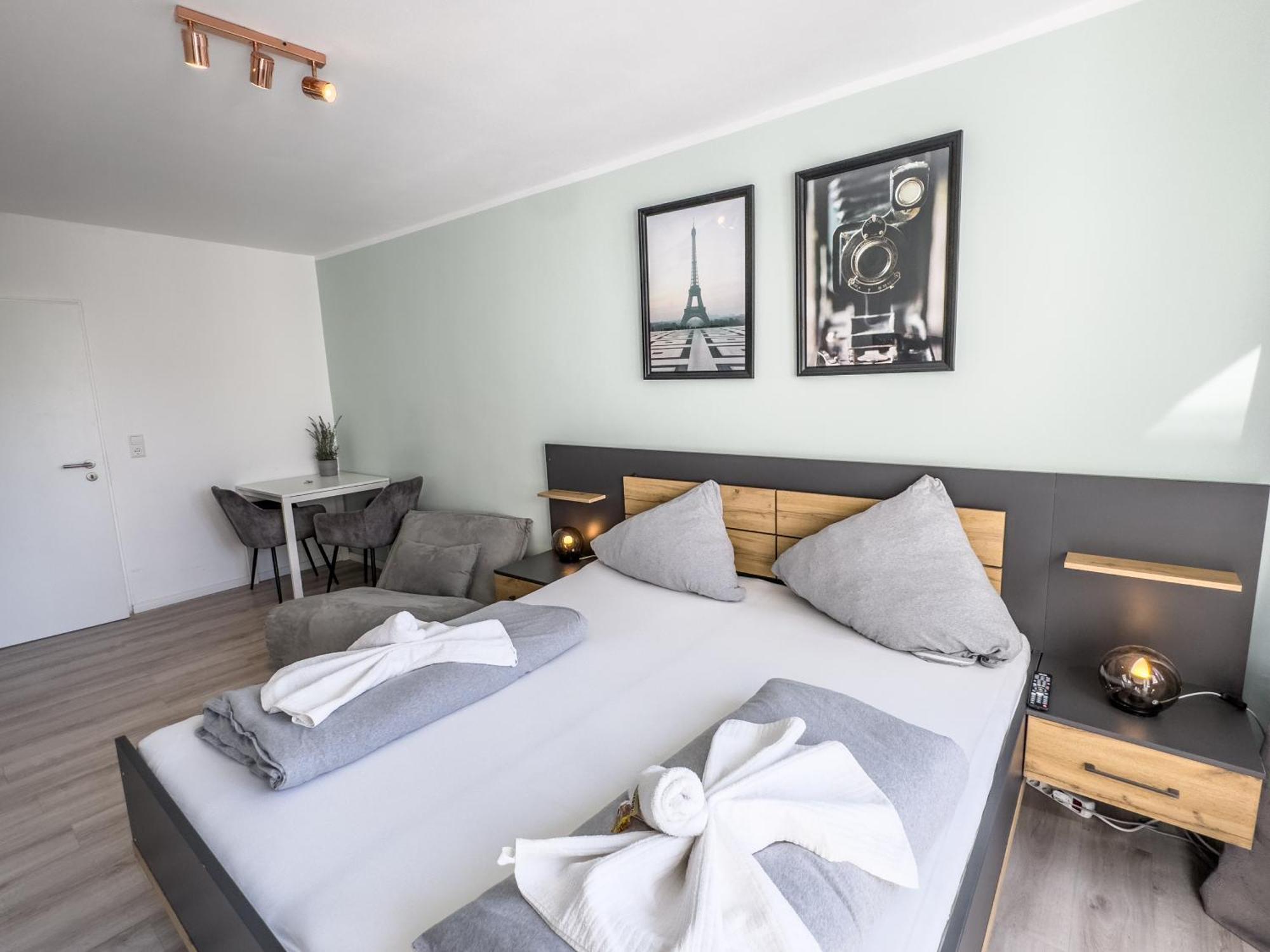 Apartment Fuer 3 Gaeste Mit Kostenlosen Parkplaetzen Und Lift 하노버 외부 사진